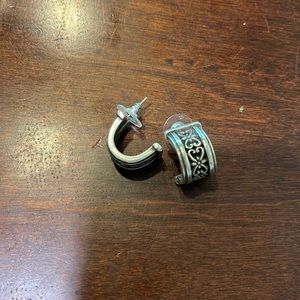 Sterling Silver Cuff Post Earrings